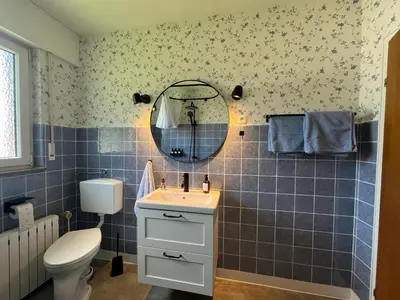 Ein Badezimmer in der Unterkunft Liebignest