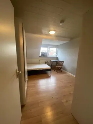 Ein Bett oder Betten in einem Zimmer der Unterkunft 2-Zimmerwohnung in Durlach
