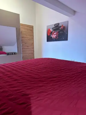 Ein Bett oder Betten in einem Zimmer der Unterkunft Gemütliche 3 Zimmer zum Entspannen