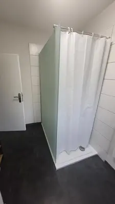 Ein Badezimmer in der Unterkunft FeWo an der Isenach Bad Dürkheim-Hausen