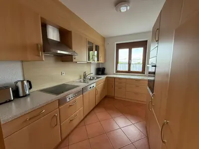 Küche/Küchenzeile in der Unterkunft Ferienhaus Barbara