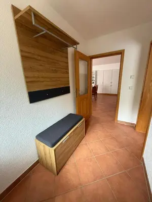 Ein Bett oder Betten in einem Zimmer der Unterkunft Ferienhaus Barbara
