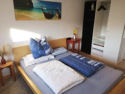 Ein Bett oder Betten in einem Zimmer der Unterkunft Casa Wilhelm