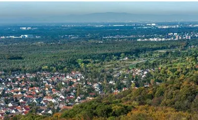 Naturlandschaft in der Nähe der Ferienwohnung