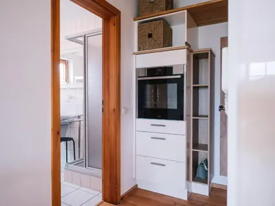 Küche/Küchenzeile in der Unterkunft Landhaus Weber