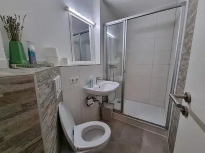 Ein Badezimmer in der Unterkunft Residence Apartments
