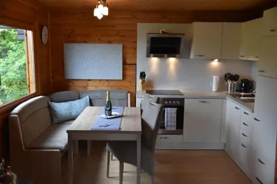 Küche/Küchenzeile in der Unterkunft Chalet Eins
