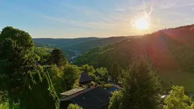 Naturlandschaft in der Nähe des Ferienhauses