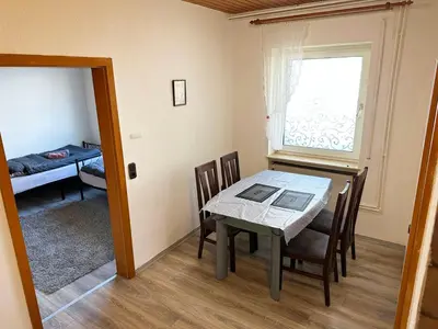Ein Bett oder Betten in einem Zimmer der Unterkunft Stay & Relax Apartment in Flörsheim am Main
