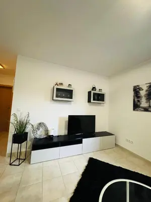 Ein Sitzbereich in der Unterkunft Tanjas Home