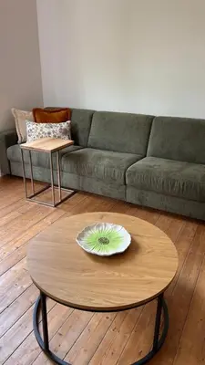 Ein Sitzbereich in der Unterkunft Villa Mediterrane - Apartment Rome