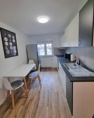 Küche/Küchenzeile in der Unterkunft Residence Apartments