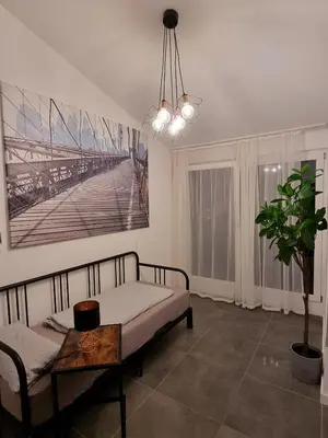 Ein Bett oder Betten in einem Zimmer der Unterkunft Residence Apartments