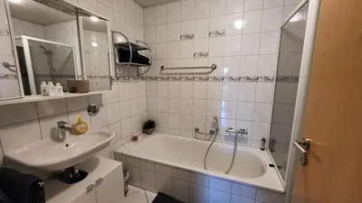 Ein Badezimmer in der Unterkunft Casa Bölts