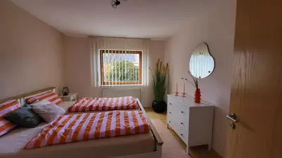 Ein Bett oder Betten in einem Zimmer der Unterkunft Casa Bölts