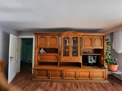 Küche/Küchenzeile in der Unterkunft NEU! Ferienwohnung Unterfranken