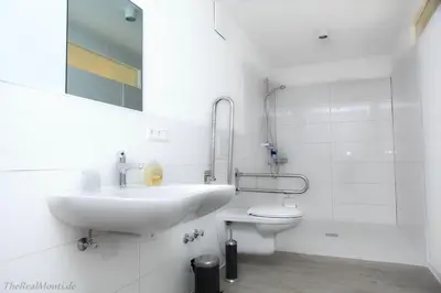Ein Badezimmer in der Unterkunft Hotel Duwakschopp