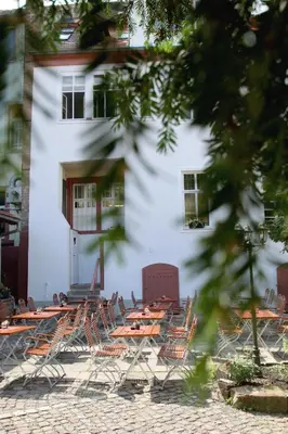 Das Gebäude in dem sich das Hotel befindet