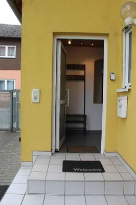 Eine Fassade oder ein Eingang zu Ferienhaus in Reilingen
