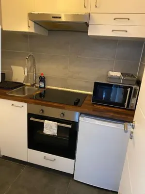 Küche/Küchenzeile in der Unterkunft Gemütliche Wohnung im Herzen von Heidelberg