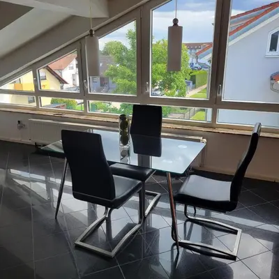 Grundriss der Unterkunft Helle gemütliche DG Wohnung, 88qm, klimatisiert