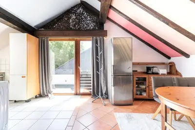 Küche/Küchenzeile in der Unterkunft Wohnung für 4 Personen mit 2 Schlafzimmer, Wohnzimmer, Küche