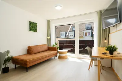 TV/Unterhaltungsangebot in der Unterkunft Sali Homes Apartmenthaus Schlossgasse
