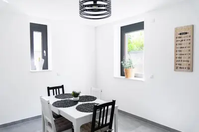 Grundriss der Unterkunft Untergeschoss mit Stil modern, ruhig & mit Terrasse