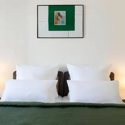 Zentral gelegenes 3 Schlafzimmer - Apartment mit Einzelbetten bis 7 Personen