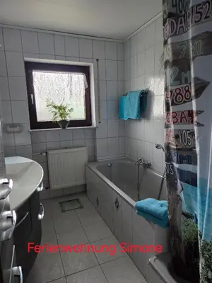 Ein Badezimmer in der Unterkunft Ferienwohnung Simone