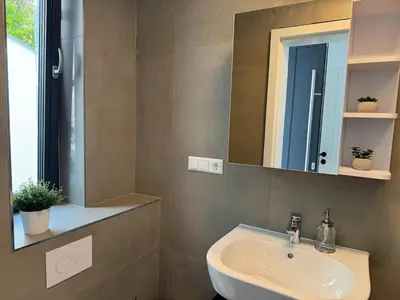 Ein Badezimmer in der Unterkunft Karlsruhe Finest Apartments