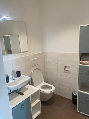 Ein Badezimmer in der Unterkunft InterAssist 15