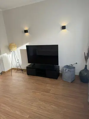 TV/Unterhaltungsangebot in der Unterkunft C&V 4 Personen 3 Zimmer Central Smart TV Boxspringbett