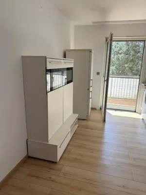 Küche/Küchenzeile in der Unterkunft Monteur- und Ferienwohnung Rheinhausen - Lönsweg