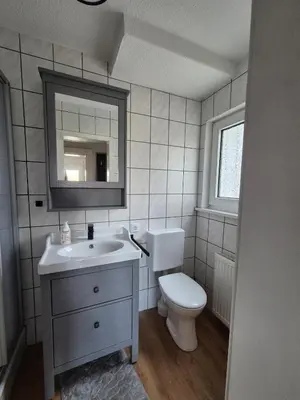 Ein Badezimmer in der Unterkunft Waldblick-Nest