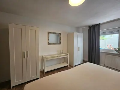 Ein Bett oder Betten in einem Zimmer der Unterkunft Waldblick-Nest