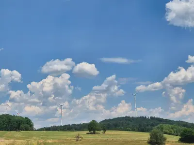 Naturlandschaft in der Nähe der Ferienwohnung