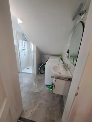 Ein Badezimmer in der Unterkunft Tami