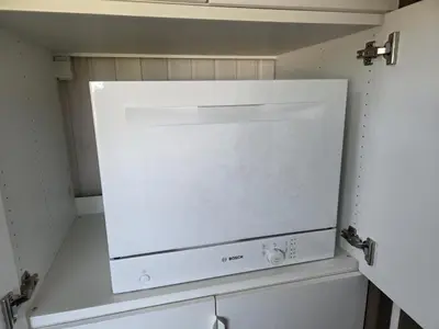 Küche/Küchenzeile in der Unterkunft Tiny House Urlaub Übernachtung