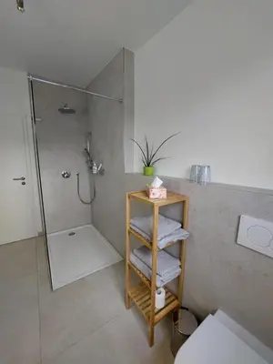 Ein Badezimmer in der Unterkunft Apartment Senfnest