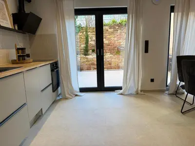Küche/Küchenzeile in der Unterkunft 3Liebenauer Boutique Apartments