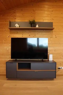 TV/Unterhaltungsangebot in der Unterkunft Bemlers Ferienwohnung