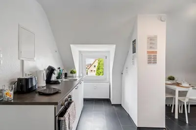 Küche/Küchenzeile in der Unterkunft RU03 Wohnung in Rüsselsheim!
