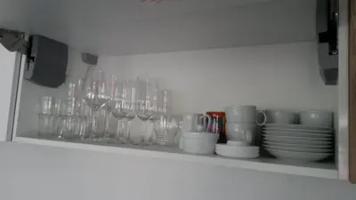 Getränke in der Unterkunft Ferienwohnung Wassergasse
