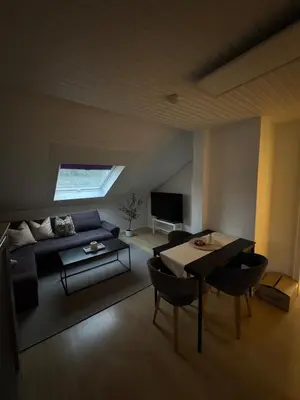 TV/Unterhaltungsangebot in der Unterkunft Ruhige 60qm Wohnung mit Self Check In und Terrasse