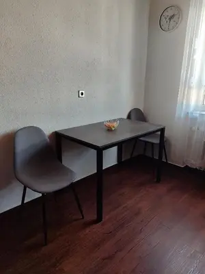 Ein Sitzbereich in der Unterkunft J&V Zimmer II Walldürn