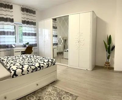 Ein Bett oder Betten in einem Zimmer der Unterkunft Schönes Zimmer in einer 3er WG-Wohnung geeignet für einen Mann shared apartment