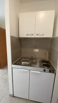 Küche/Küchenzeile in der Unterkunft Apartment in Karlsruhe Neureut