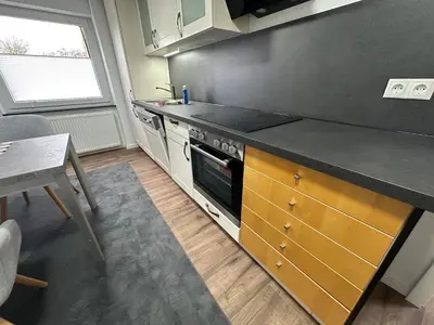 Küche/Küchenzeile in der Unterkunft Gästehaus mit 3 MiniAppartments in Gr-Umstadt