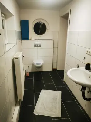 Ein Badezimmer in der Unterkunft Modernes Studio in Sonderheim-Germersheim